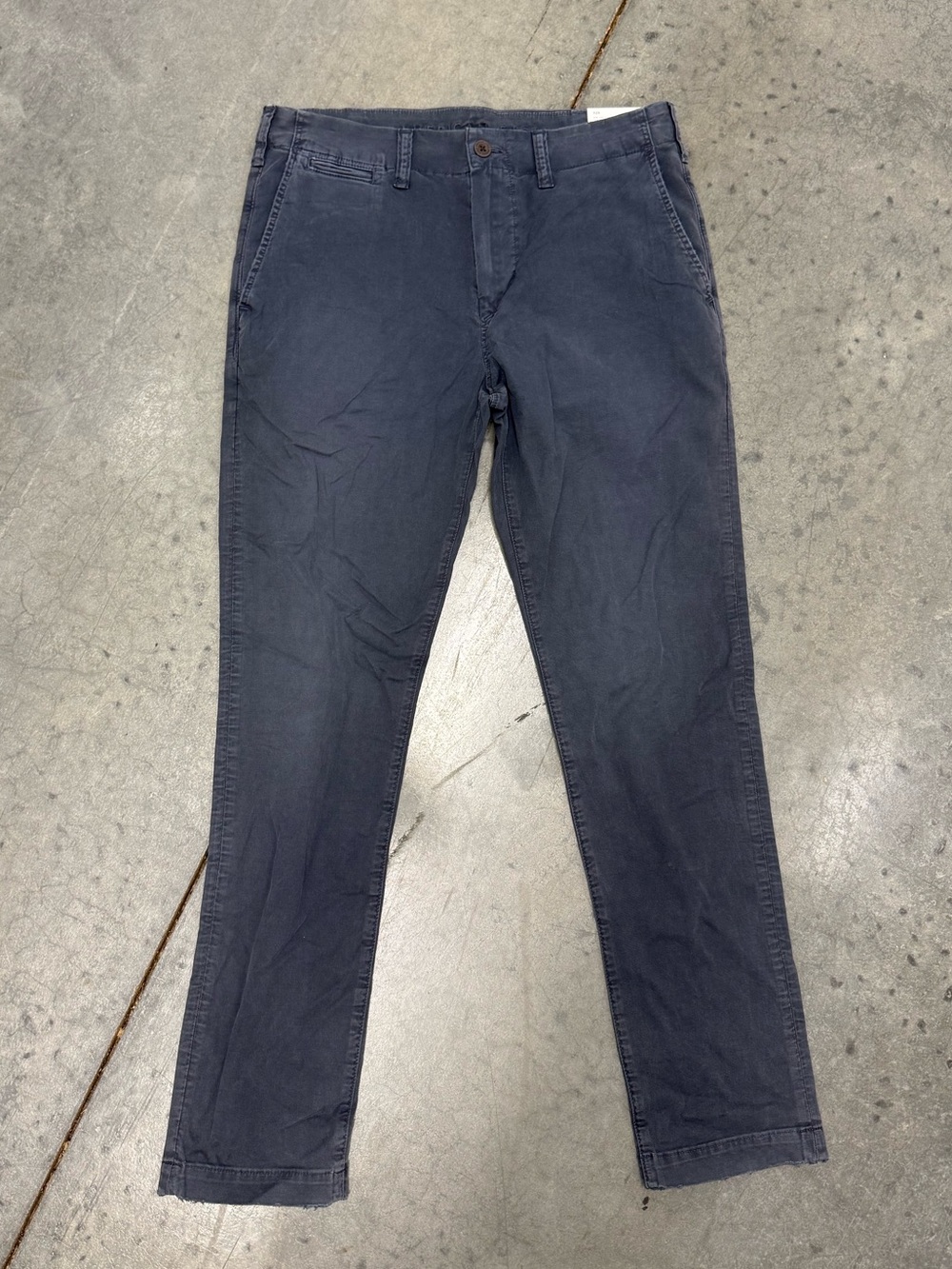 American Eagle Flex Slim Lived In Khakis Navy 32x32